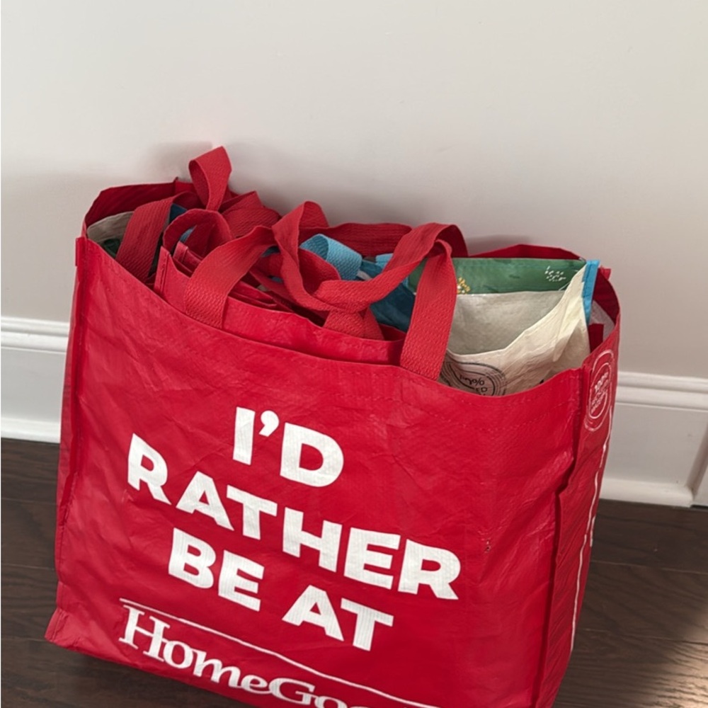 HomeGoods and lululemon  Tote Bags